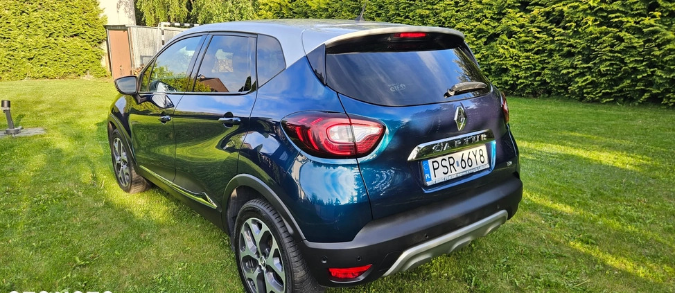 Renault Captur cena 58900 przebieg: 105500, rok produkcji 2017 z Biała Piska małe 277
